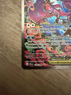 Mega Dragalge EX 118/086 Pokemon TCG Chaos Rising SIR - Near Mint - Image 3