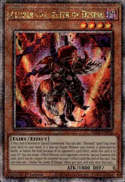 Yu-Gi-Oh! Aluber the Jester of Despia Quarter Century Rare RA02-EN016 - Image 1