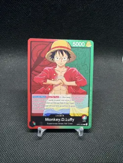 Monkey D. Luffy - OP01-003 Leader Post Errata - Demo Deck - One Piece English - Image 3