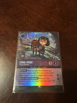Edna Mode - Fashion Designer - 209/204 - Epic - Disney Lorcana Wilds Unknown - Image 1