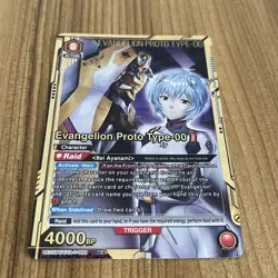 UNION ARENA Evangelion Proto Type-00 Rei Ayanami UE15BT/EVA-1-080 SR** 2 Star - Image 4