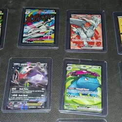Pokemon TCG Holo EX 7-Card Lot Zygarde EX Mega Rayquaza EX Lugia EX Hoopa EX - Image 2