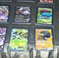 Pokemon TCG Holo EX 7-Card Lot Zygarde EX Mega Rayquaza EX Lugia EX Hoopa EX - Image 4