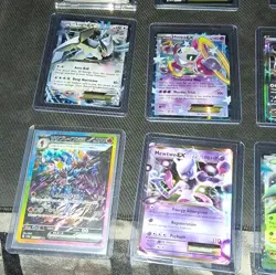 Pokemon TCG Holo EX 7-Card Lot Zygarde EX Mega Rayquaza EX Lugia EX Hoopa EX - Image 5
