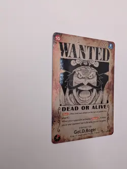 Gol D Roger OP09-118 SEC SP ENGLISH ONE PIECE Card Wanted Carrying on His Will - Image 3