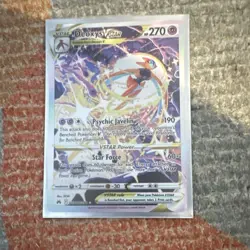 Pokemon TCG Deoxys VSTAR & Mewtwo Holo Card Lot 2023 English Psychic - Image 1