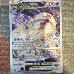Pokemon TCG Deoxys VSTAR & Mewtwo Holo Card Lot 2023 English Psychic - Image 3