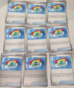 Pokemon TCG Poke Pad 081/088 Scarlet & Violet English 9-Card Lot (2holo,7common) - Image 1