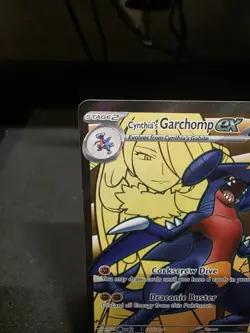 Cynthia's Garchomp ex Holo Promo SV: Scarlet & Violet Promo Cards 204 NM - Image 2