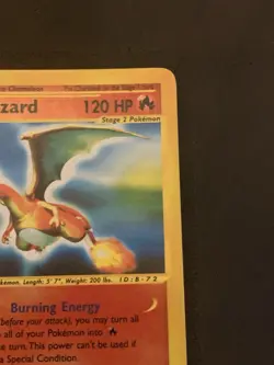 Pokemon Card Expedition Charizard 6/165 LP reverse holo - Image 3