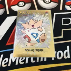 Rare Full Art 2024 SHINY POKEMON Card Johto TOGEPI Low Pop ⭐ - Image 1