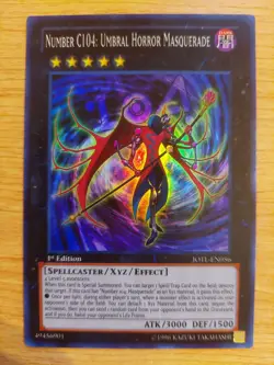 Number C104: Umbral Horror Masquerade - JOTL-EN056 - Very Lightly Played - 1st - Image 1