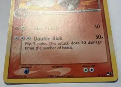 Blaziken - 1/17 - Pokemon Pop Series 1 Holo Card NM - Image 2