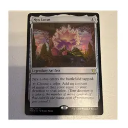 Wizards of the Coast MTG Nyx Lotus THB Rare 235/254 EN Legendary Artifact Foil - Image 1