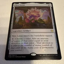 Wizards of the Coast MTG Nyx Lotus THB Rare 235/254 EN Legendary Artifact Foil - Image 2