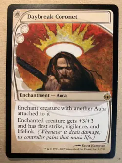 MTG 1x Daybreak Coronet Future Sight Modern Magic the Gathering Card x1 NM - Image 1