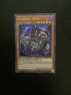 Yugioh Shaddoll Beast BLHR-EN083 Ultra Rare 1st Ed NM - Image 1