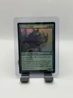 MTG, Krosan Tusker FOIL $3 ORDER MIN 302 NM CMM: Commander Masters - Image 1