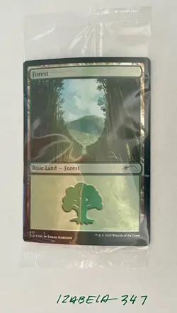 MTG Land - Forest #577 - FOIL - Secret Lair Drop Promo NM/M Unplayed - Image 1