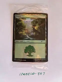 MTG Land - Forest #575 - FOIL - Secret Lair Drop Promo NM/M Unplayed - Image 1