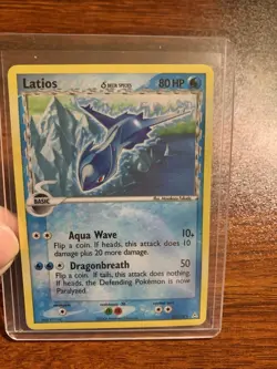 Latios Delta Species HOLO Rare 22/110 Pokemon TCG 2006 - Image 3