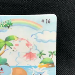Squirtle Pokemon Sticker Sealdass 1999 Japanese No.16 Rare Bandai From Japan F/S - Image 4
