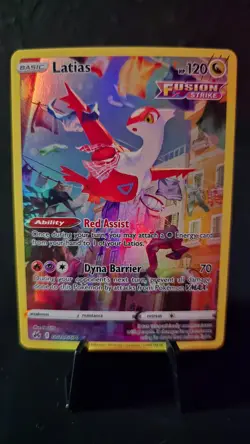 English Pokemon Crown Zenith Latias Galarian Gallery Holo GG20/GG70 NM - Image 1