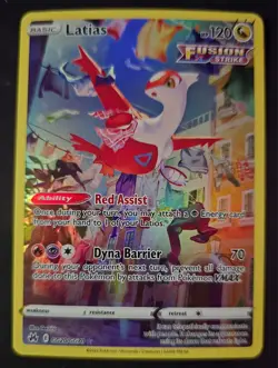 English Pokemon Crown Zenith Latias Galarian Gallery Holo GG20/GG70 NM - Image 3