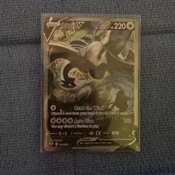 2022 Pokemon TCG Lugia V Ultra Rare Sword And Shield Gem Mint Condition - Image 1