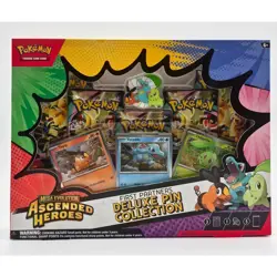 Pokemon TCG Ascended Heroes First Partners Deluxe Pin Collection Sealed Box - Image 1
