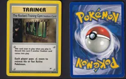 The Rocket's Training Gym 104/132 Rare Gym Heroes Pokemon LP - Image 3