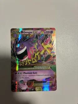 M Gengar EX 121/119 Secret Rare Full Art Holo XY Phantom Forces DMG - Image 1