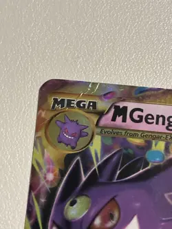 M Gengar EX 121/119 Secret Rare Full Art Holo XY Phantom Forces DMG - Image 3