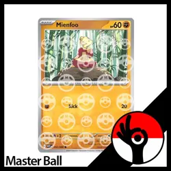 Pokemon TCG: White Flare - MasterBall - 052/086 - Mienfoo - Image 1