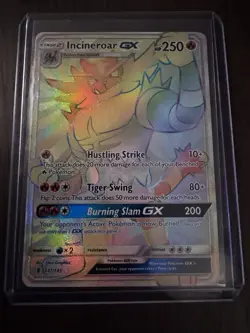 Incineroar GX 147/145 Secret Rare – Guardians Rising Pokemon - Image 1