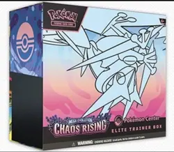 **PRESALE** Chaos Rising Pokemon Center ETB Elite Trainer Box TCG - Image 1