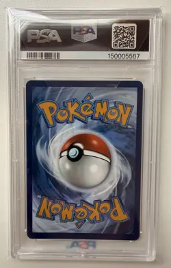 Pokemon Destined Rivals Ethan's Typhlosion Prerelease Holo PSA 10 034/182 - Image 3