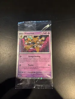 Alakazam - (Cosmos Holo) 082/167 Sealed Promo Blister Exclusives Pokemon TCG - Image 1