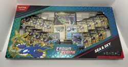 Pokemon TCG Crown Zenith Sea and Sky Premium Collection Box Sealed - Image 1