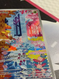 Pokemon TCG Deerling 165/162 SV05 Temporal Forces Illustration Rare Holo IR - Image 5