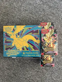 Ascended Heroes Pokemon Centre ETB & 3 X Booster Bundle SEALED READ DESC - Image 1