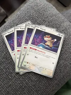 4X Patrat 070/086 - Common - Pokemon TCG: Chaos Rising - English NM Playset - Image 1