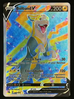 Boltund V 249/264 Ultra Rare Fusion Strike Pokemon Near Mint - Image 1