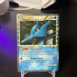 Kingdra (PRIME) 85/95 Unleashed Holo 2010 Pokemon LP - Image 1
