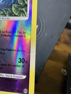 Pokemon TCG Gengar Stormfront Reverse Holo Rare 18/100 110 HP Stage 2 - Image 3