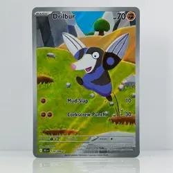 DRILBUR - 124/086 - Black Bolt - Illustration Rare - Pokemon TCG - Image 1