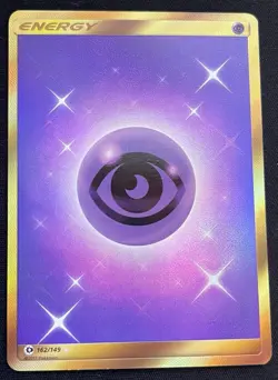 Pokemon Psychic Energy Sun & Moon Holo 162/149 Secret Rare TCG 2017 - Image 1