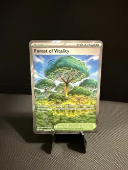 Pokemon TCG Forest of Vitality 109/088 Trainer Stadium Holo POR EN - Image 1