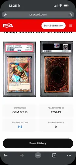 Konami Yu-Gi-Oh! TCG LOB 1st Edition PSA Graded Lot 17 w/ Blue-Eyes - Image 2