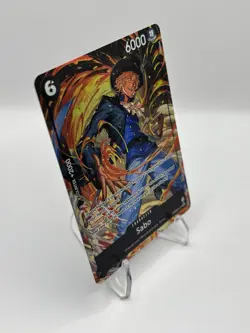 One Piece CCG Sabo PRB02-014 Alt Art SR - English - PACK FRESH MINT - Image 2